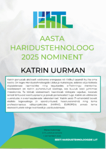 Aasta HT 2025 nominent Katrin Uurmann
