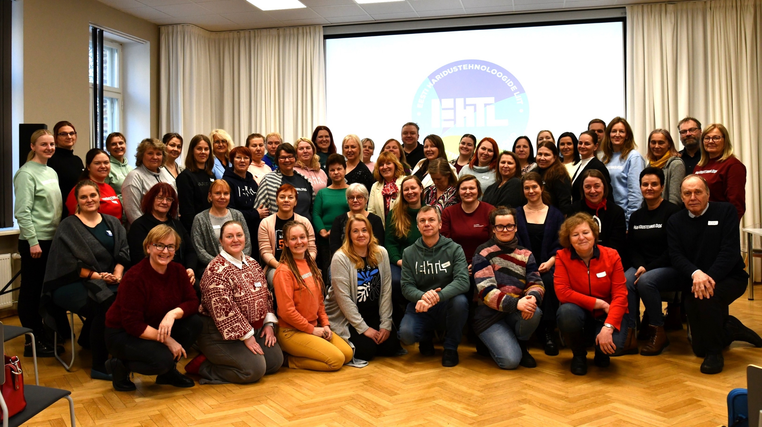 Rõõmsad seminaril osalejad